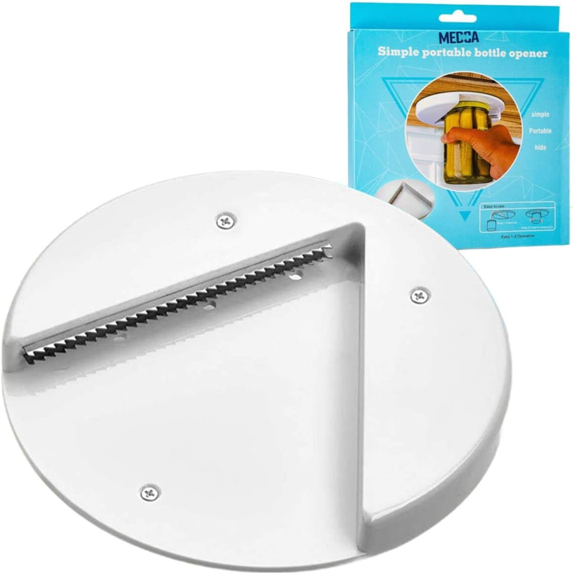 Jar Opener for Weak Hands UK, under Cabinet Stainless Steel Jar Opener Arthritis