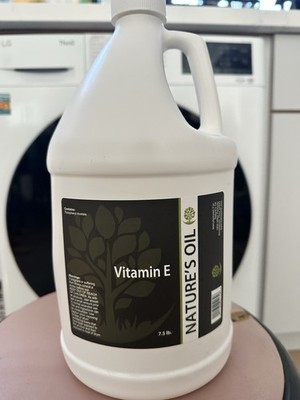 PRICE REDUCED  Vitamin E (Tocopheryl Acetate) Oil 7.5Lb Nature s Oil