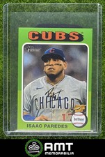 Isaac Paredes 2024 Topps Heritage High Number 1975 Minis Chicago Cubs #573