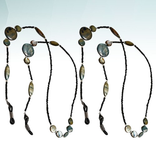 2pcs Retro Beads Eyeglasses Strap Beads Pendant Cord Elegant - Picture 5 of 11