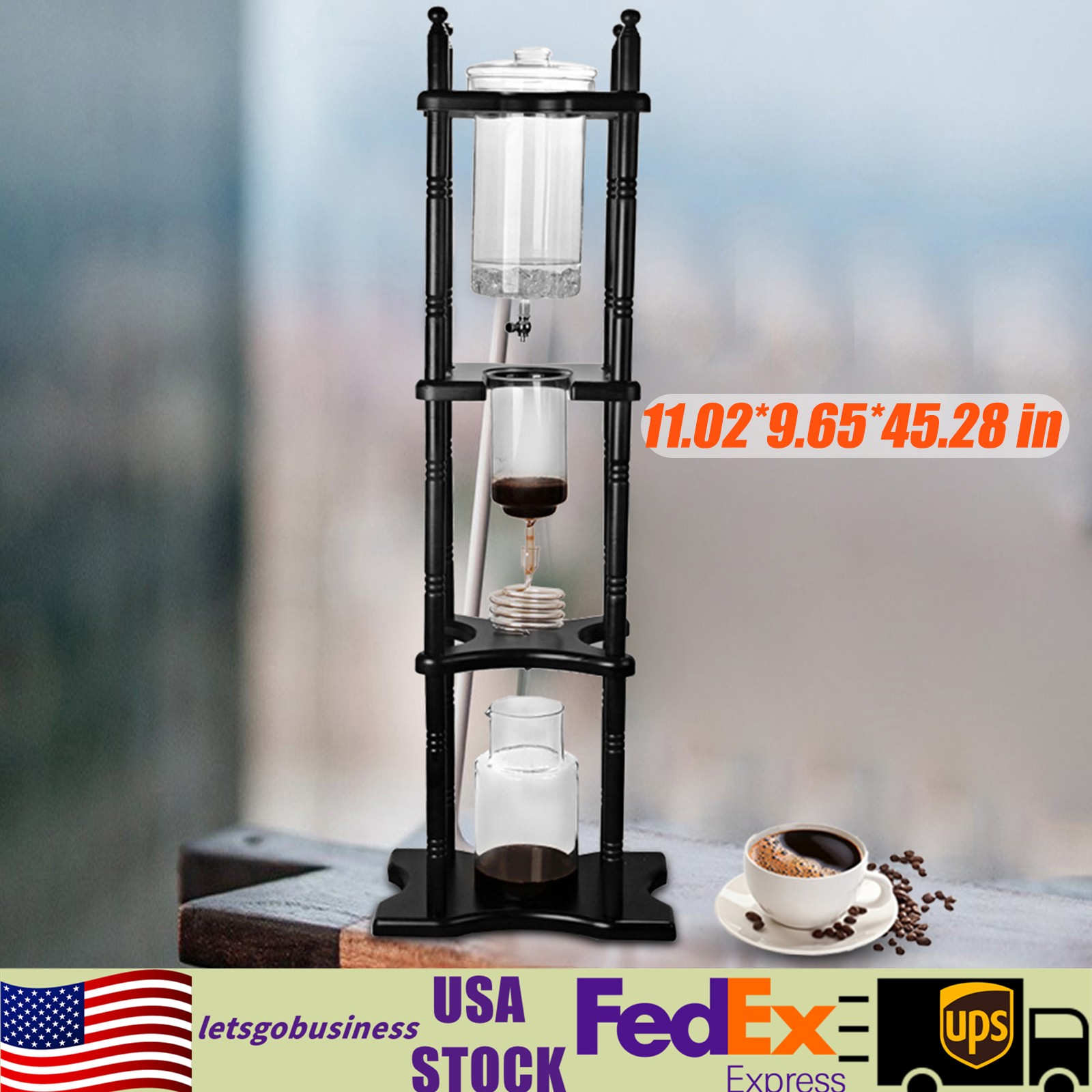 Cold Brew Machine Glass Slow Drip Technology Ice Drip Coffee Pot