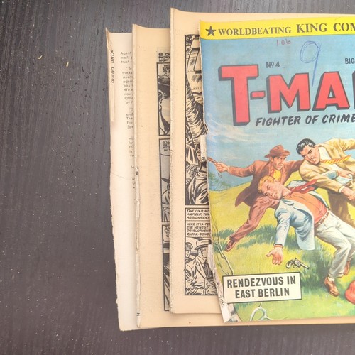 T-Man #4 1954 Quality Comics Rare - Picture 3 of 6