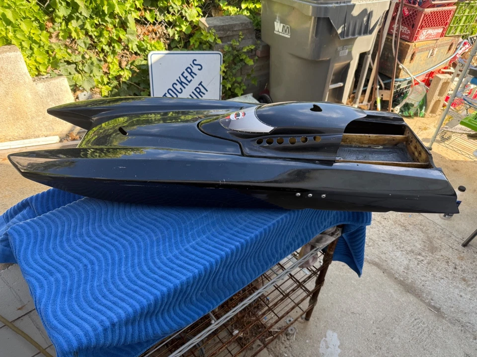 Used  46”  Sea Devil Cat MADE N USA zenoah,quickdraw,rcmk Gas Elec - Image 3 of 4