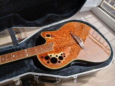 Ovation Celebrity Deluxe CS247 6 string electroacoustic guitar with case