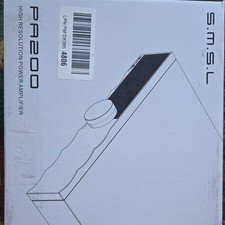 SMSL PA200 High Resolution Power Amplifier X0041SMSLPA200 and SMSL SU-1 DAC