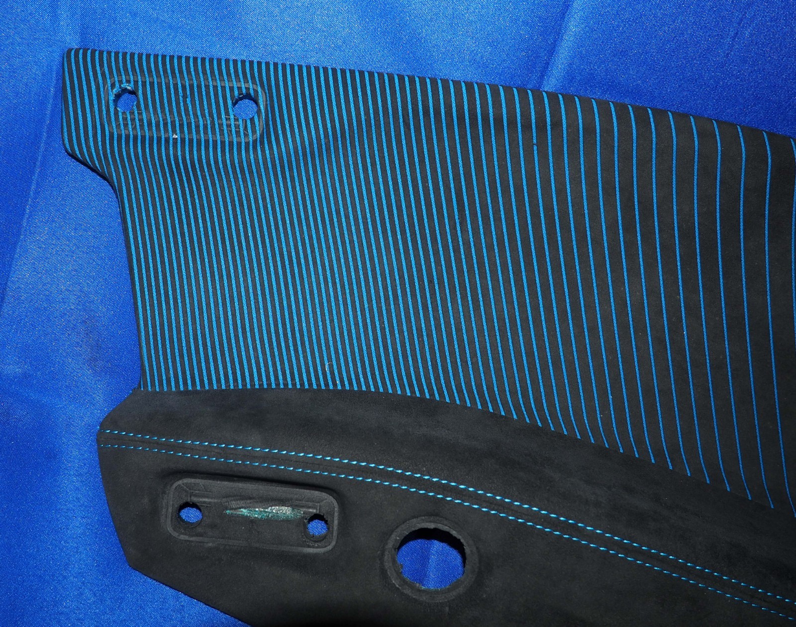 2022-2026 Maserati MC20 MCPura Right Interior Door Panel Trim Sky Blue Black OEM