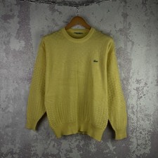 Vintage Sweater Lacoste Knitted Men  s Luxury Long Sleeve Classic Y2K Size XL