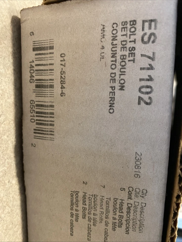 PARAFUSOS DE CABEÇA DE CILINDRO JEEP TJ 1997-2006 4.0L I6 - Imagem 2 de 2