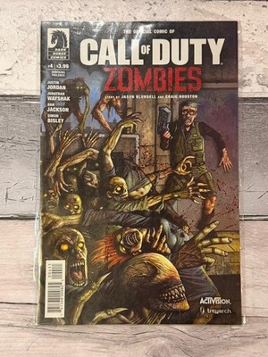 Call of Duty: Zombies #4 (2017, Dark Horse) Jason Blundell & Craig Houston Rare