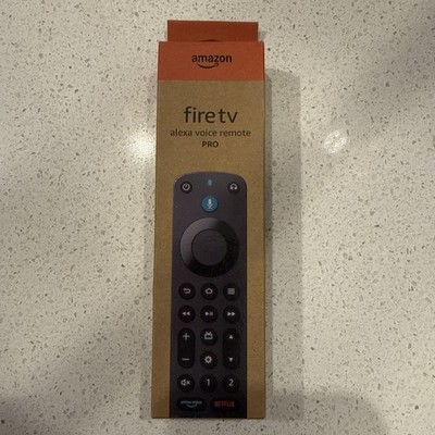 Amazon Fire TV Alexa Voice Remote Pro   Latest Model   Backlit & Remote Finder