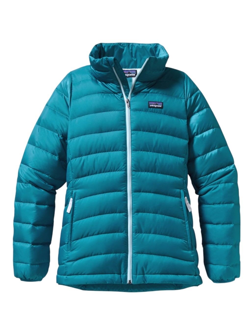 Patagonia Girls Down Sweater Tobago Blue Down Puffer Jacket XL