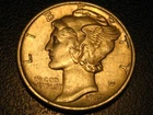 1937-P 90% Silver Mercury Head Dime BU #2   ^^^^^^