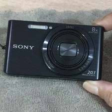 Sony Cyber-Shot DSC-W830 Digital Camera 8x Optical Zoom 20.1MP Black 90 new