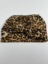 Leopard Head Wrap Soft Stretch Turban Lightweight Comfortable Trendy Boho