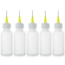 FJNATINH 30cc Needle Tip Glue Squeeze Bottle, Precision Tips Applicator Bott...