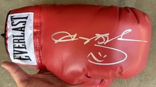 Sugar Ray Leonard signed Everlast Laced Boxing glove With Proof