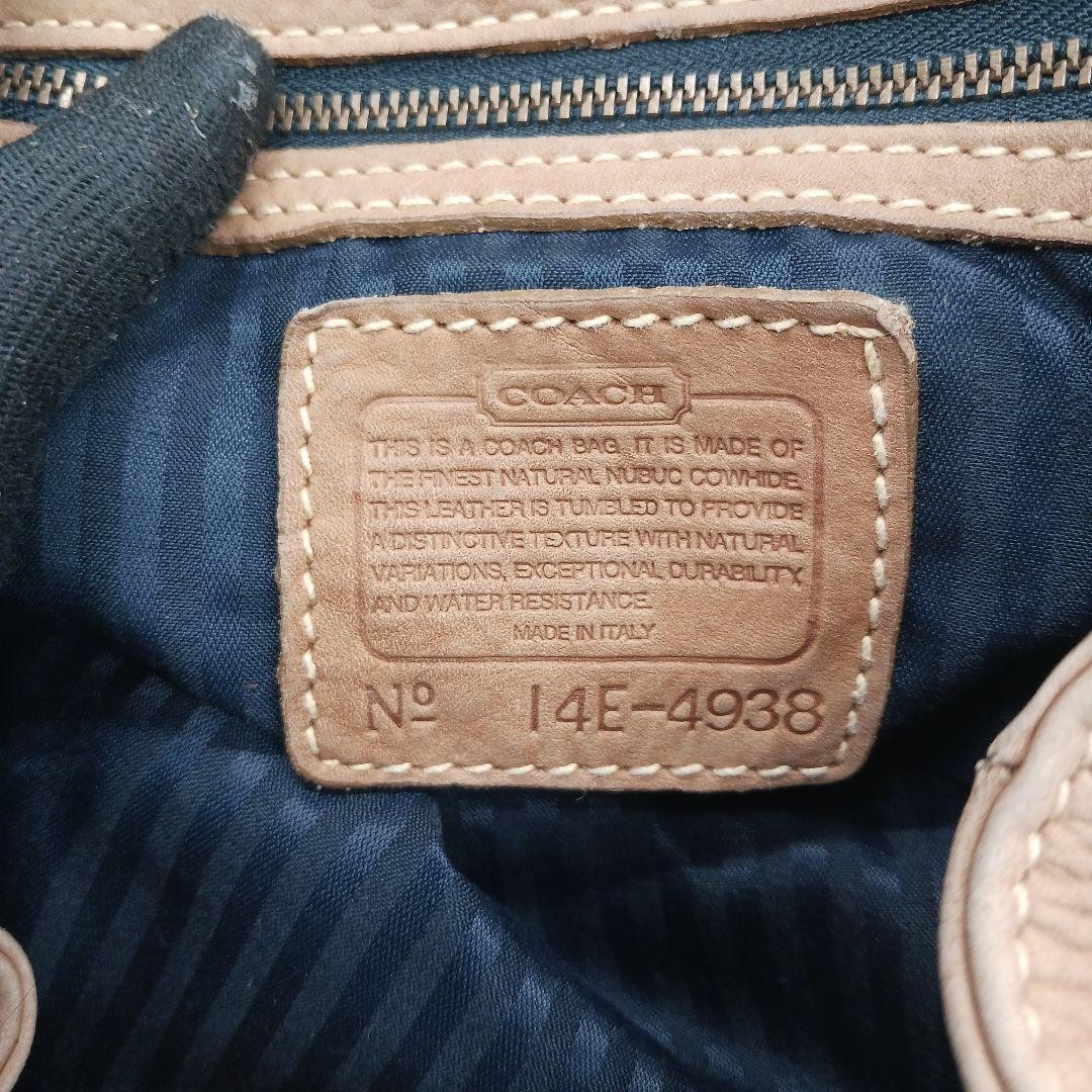 Coach, Backpack, 4938, Nubuck, Camel and Brown, Made … - Gem
