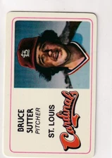1981 PERMA GRAPHICS BRUCE SUTTER CARDINALS SUPER STAR CREDIT CARD JC-4455