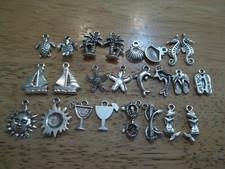 2 sets of 12 BEACH OCEAN Charms