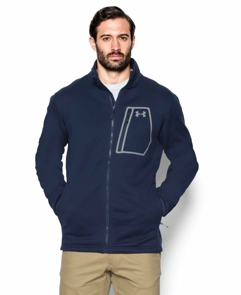 Envío Rascacielos Fanático Mens Under Armour Storm Extreme Coldgear Jacket 1247046 408 Navy 2XL XXL |  eBay