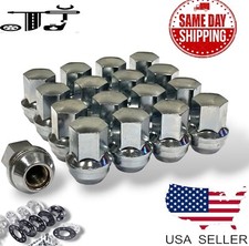 20pc Chrome M14x1.5 Oem Factory Style Lug Nut Fits Chevy Camaro Corvette More 20pc Chrome M14x1.5 Oem Factory Style Lug Nut Fits Chevy Camaro Corvette More