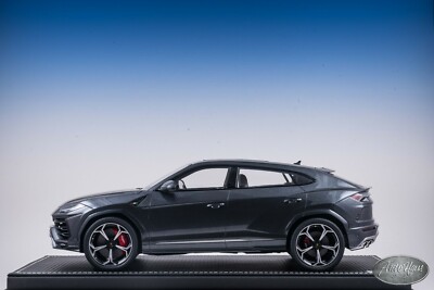 1/18 MR COLLECTION Lamborghini Urus GRAY WITH RED INTERIOR ONE OFF