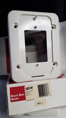 SPECTRALERT BACK BOX SKIRT ( WHITE ) - NEW OPEN BOX  (OLD STOCK INVENTORY)