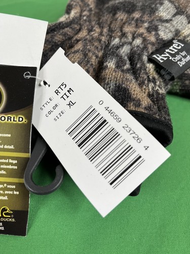 NOS, SWANY Camo Hunting Gloves , Bill Jordan's Advantage Timber RT400B X Large - Picture 9 of 9