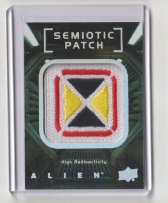2017 Upper Deck Alien Movie Semiotic Patch Trading Card #SP17 High ...