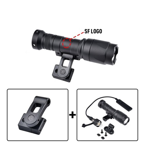 Tactical M340&M640 Torcia Arma con Supporto Base per Illuminazione Casco VELOCE - Foto 13 di 20