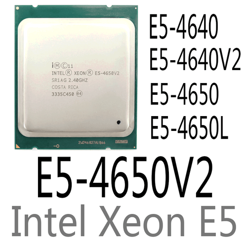 intel Xeon E5-4640 E5-4640 V2 E5-4650 E5-4650L E5-4650 V2 CPU Processor - 第 2/12 張圖片