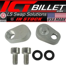 ICT Billet LS1 COOLANT STEAM PORT HEAD CROSSOVER TUBE  adapter billet LS1 LSX LS