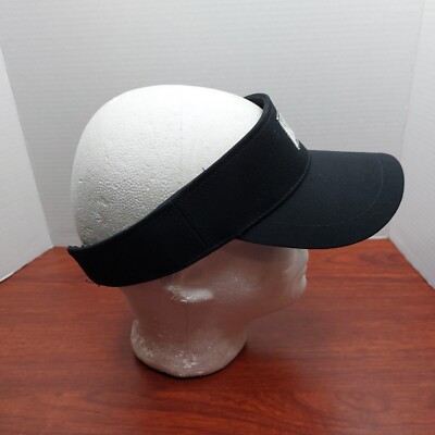 Casquette Visière Pinehurst Tradition 1895 – Noire, Coton, Ajustable, Unisexe