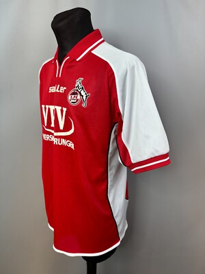 FC KOLN 2002 2003 HOME SHIRT FOOTBALL SOCCER JERSEY SELLAR MENS