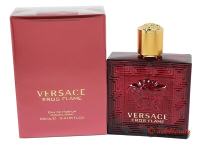 Versace Eros Flame By Versace 3.4oz/100ml Edp Spray For Men New In Box