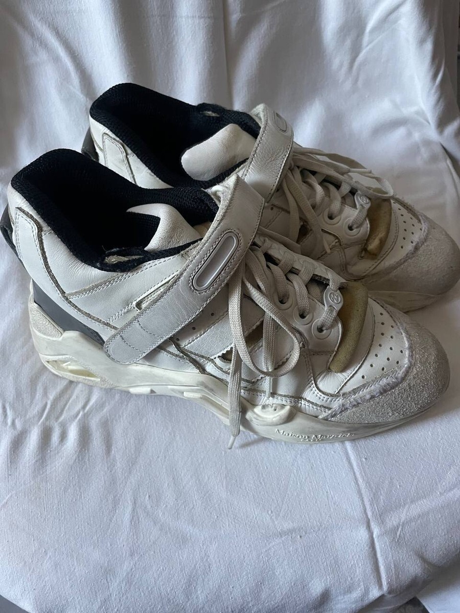 Maison Margiela White Retro Fit Made In Italy Women Shoes Size 39