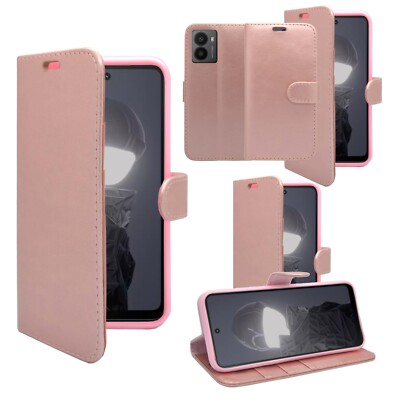 Für HMD Fusion Wallet Book Flip Folio PU Leder Handy Tasche Hülle