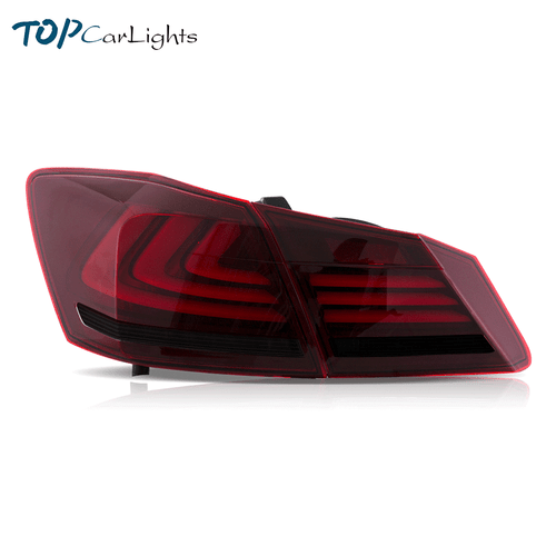 Luces traseras LED rojas VLAND para Honda Accord 2013-2017 sedán de 4 puertas luces traseras - Imagen 2 de 19