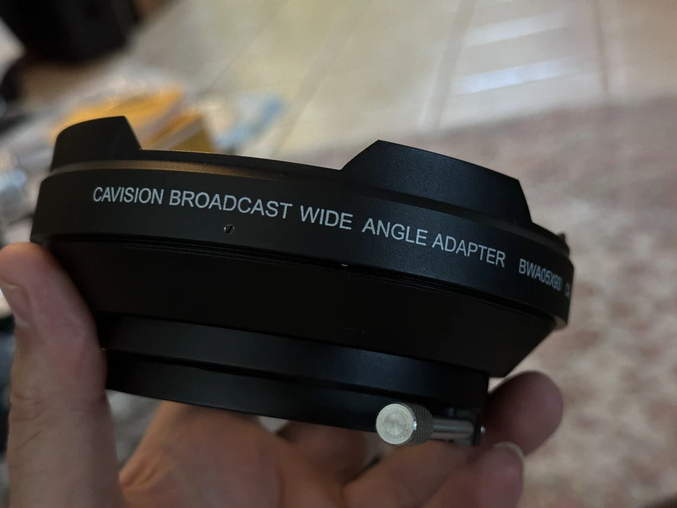 CAVISION BWA05X93 Multi-Coating Professional broadcast Wide Angle Converter - Image 3 of 4