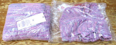 WILD FABLE XS Women's Purple Space Dye Tie-Back Halter Top & Skirt Set