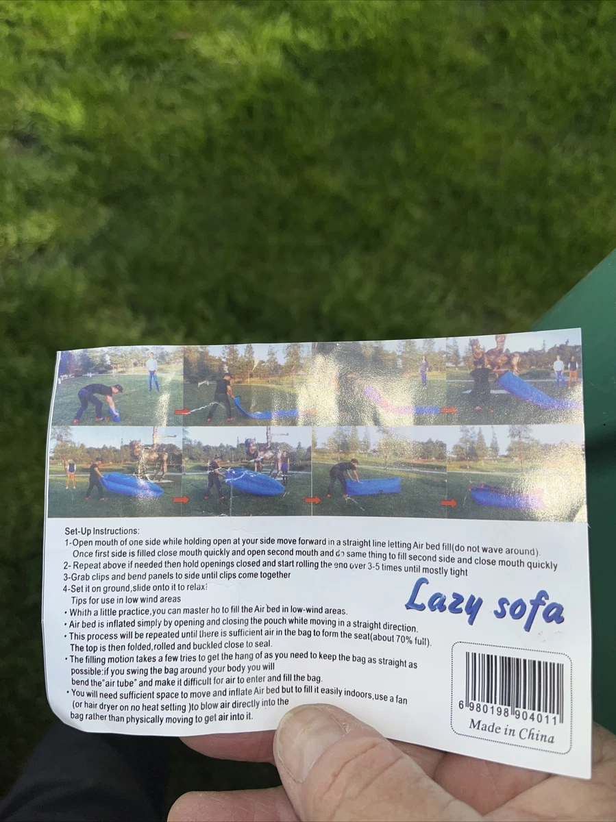 Wind filled top air bed