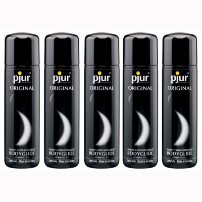 5 Pjur Original Silicone Based Lube Lubricant BodyGlide 250 ml Made in Germany