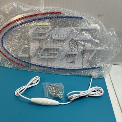 Bud Light 16” X 8.5” Oval LED Wall Sign 5V | eBay