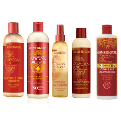 Creme of Nature Argan Oil Shampoo, Conditioner, Leave In, Lotion, Curl Activator
