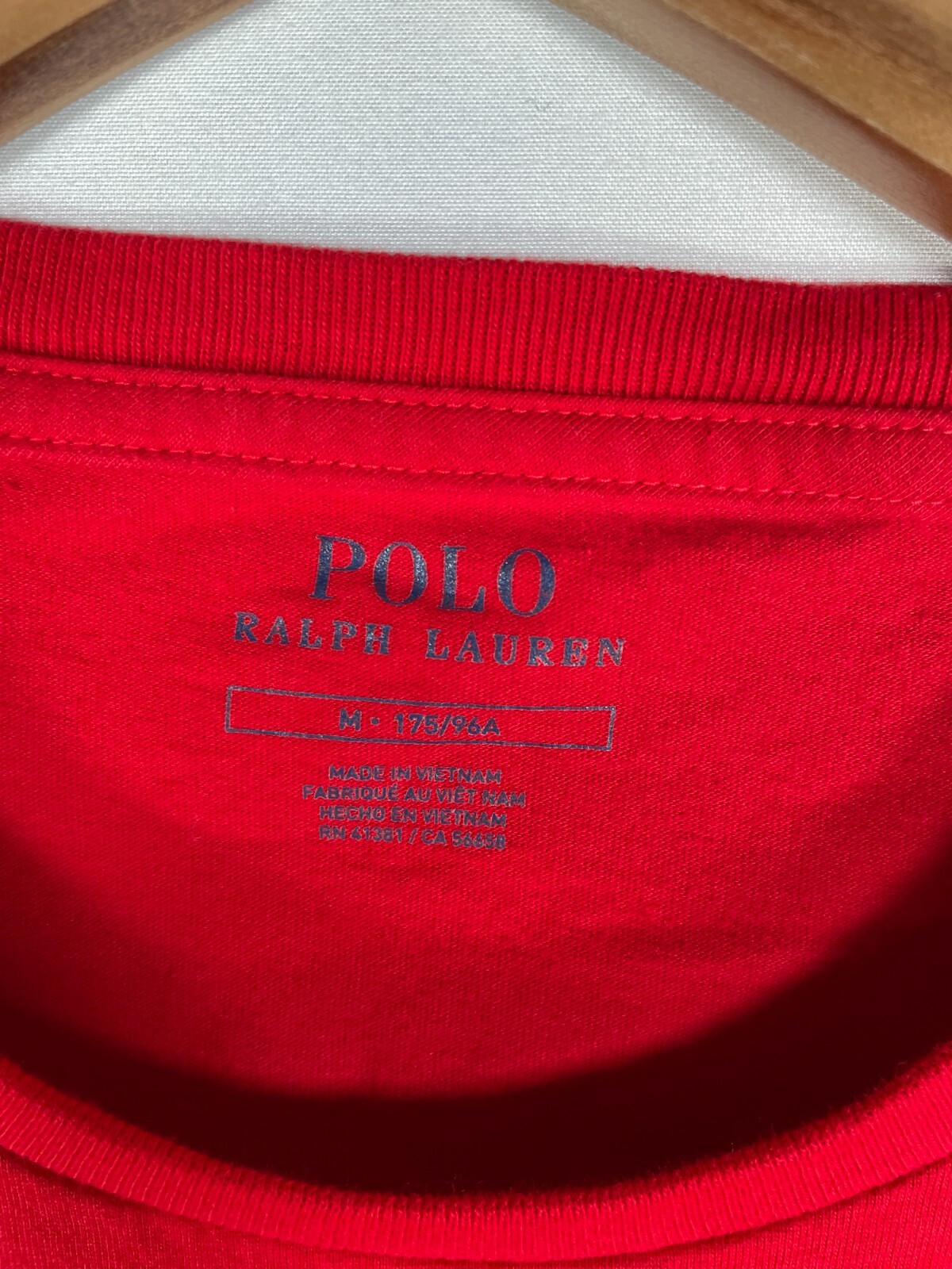 Ralph Lauren camicia uomo media rossa blu pony leggera estiva morbida manica lunga top