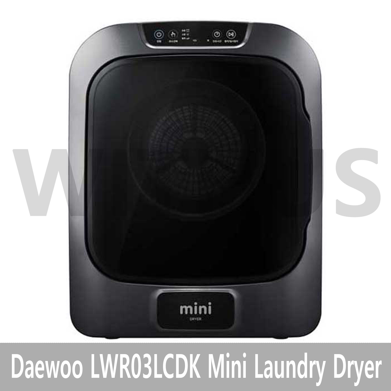 Daewoo LWR03LCDK Mini Laundry Dryer PTC Heater 700W AC 220V / 60Hz Only -  Fedex | eBay