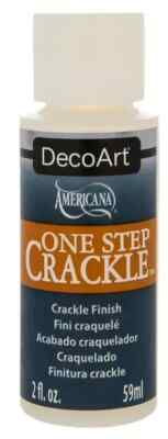 NEW 2 Pack - Americana One Step Crackle Finish DecoArt 2 fl.oz. DS69C Free Ship