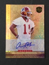 2011 Panini Gold Standard #156 Aldrick Robinson Autographs Silver /499