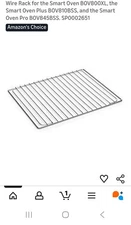 Replacement Wire Rack for Smart Oven Models BOV800XL, BOV810BSS, and BOV845BSS