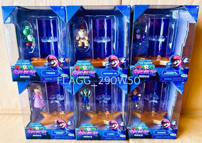 #ad The Super Mario Galaxy Movie FIGURES amp; STAR LAUNCHERS Wonder Bowser Jr Yoshi $74.99